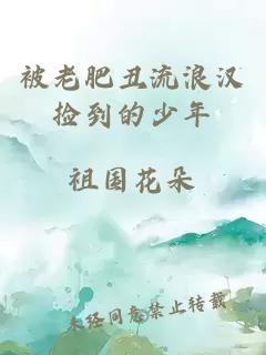 被老肥丑流浪漢撿到的少年