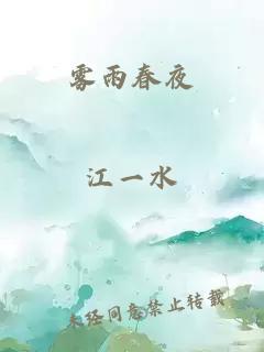 霧雨春夜