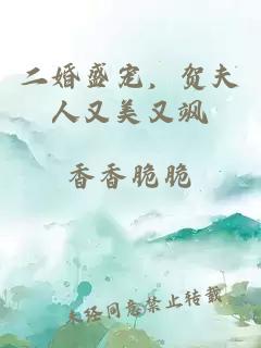 二婚盛寵，賀夫人又美又颯